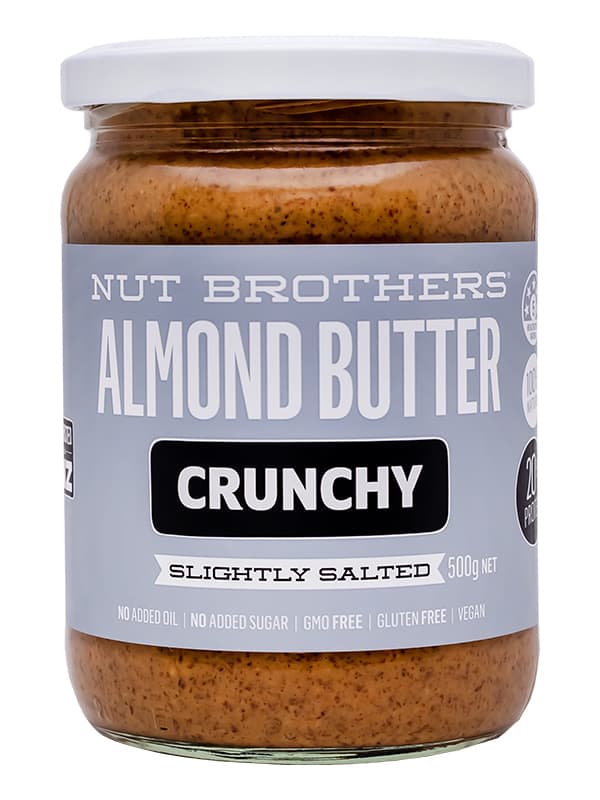 Almond Butter Crunchy and Slightly Salted - 500g